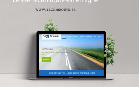 Site Techniroute réalisé par LS Com et Mila Weisweiller