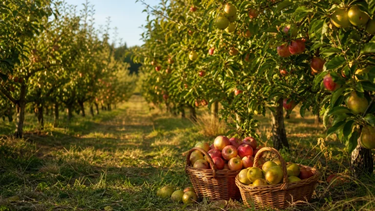 Photo illustrant Des pommes, des poires et un producteur local à raconter autrement